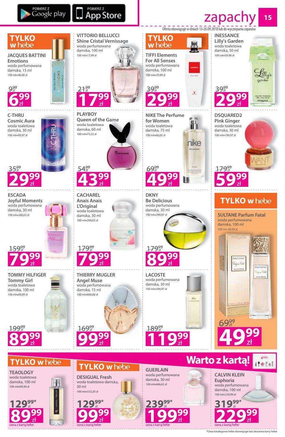 Gazetka promocyjna Hebe str. 15