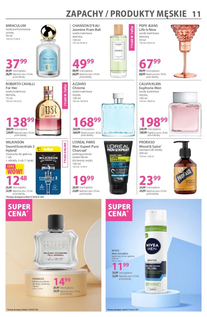 Gazetka promocyjna Hebe str. 11