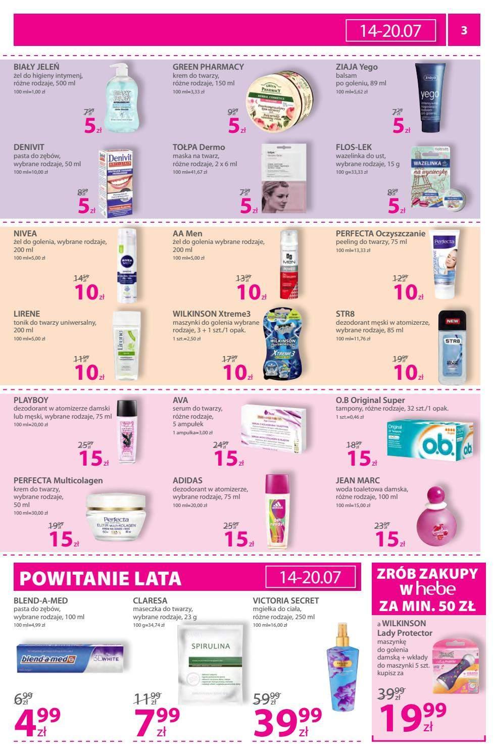 Gazetka promocyjna Hebe str. 3