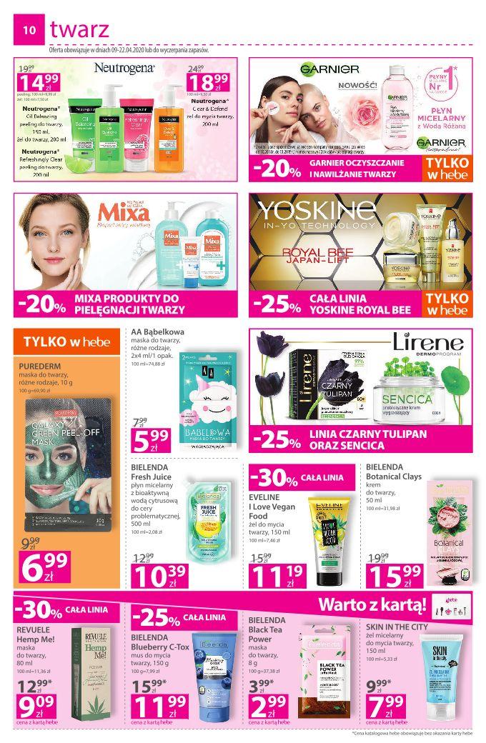 Gazetka promocyjna Hebe str. 10