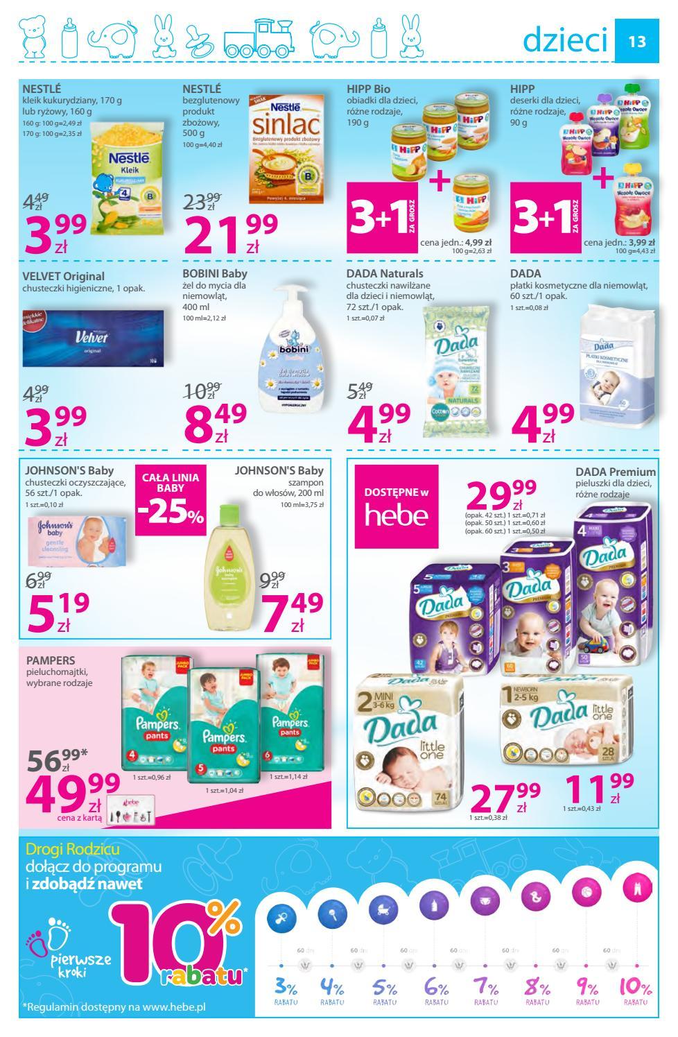 Gazetka promocyjna Hebe str. 13