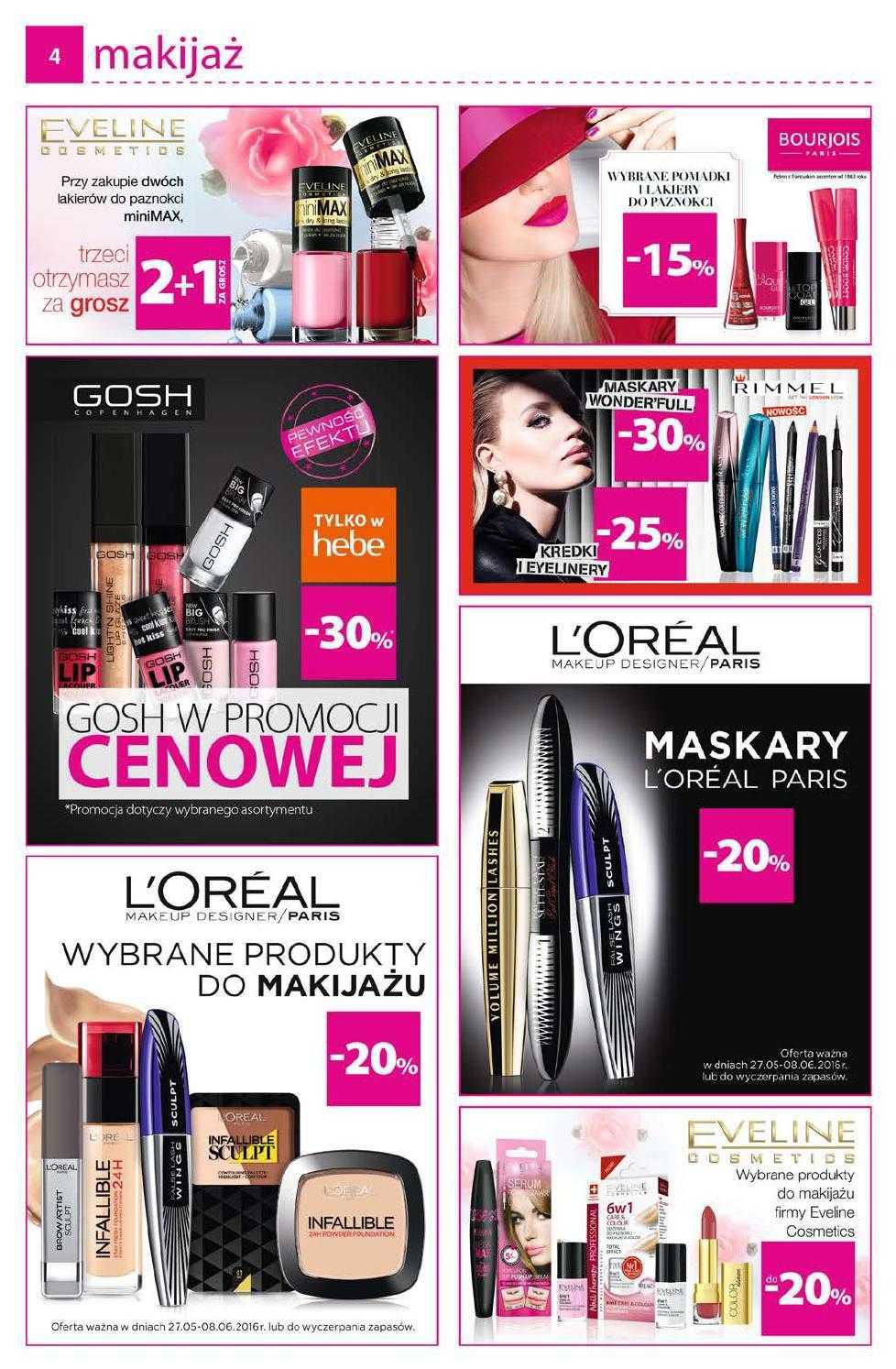 Gazetka promocyjna Hebe str. 4