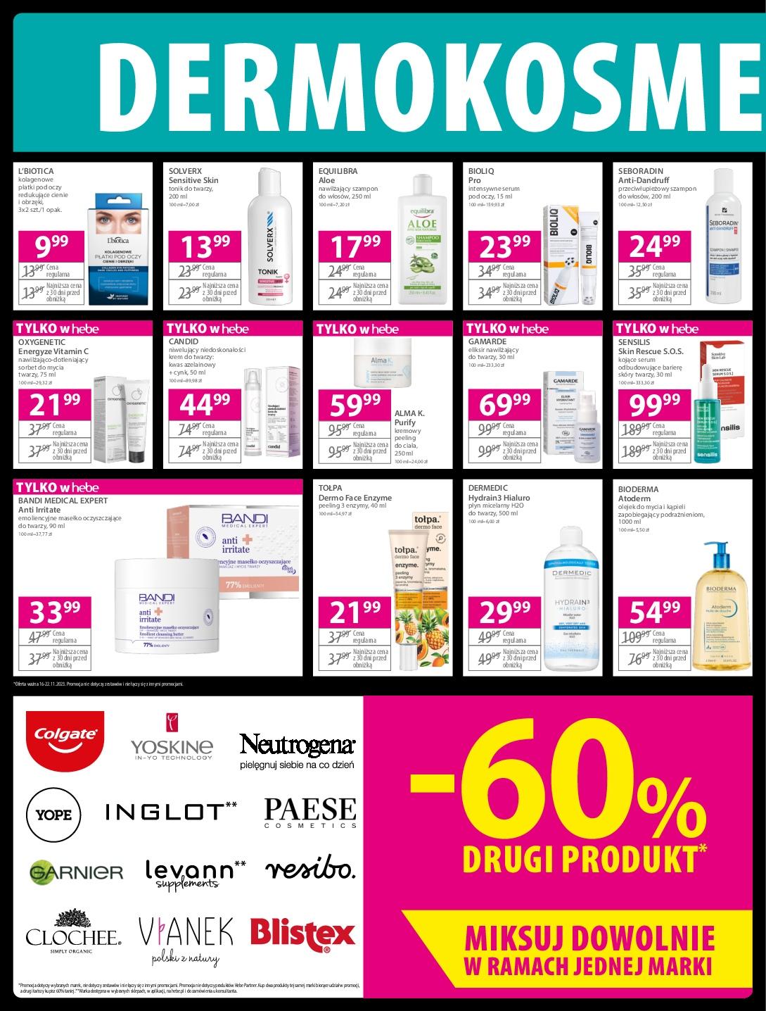 Gazetka promocyjna Hebe str. 2