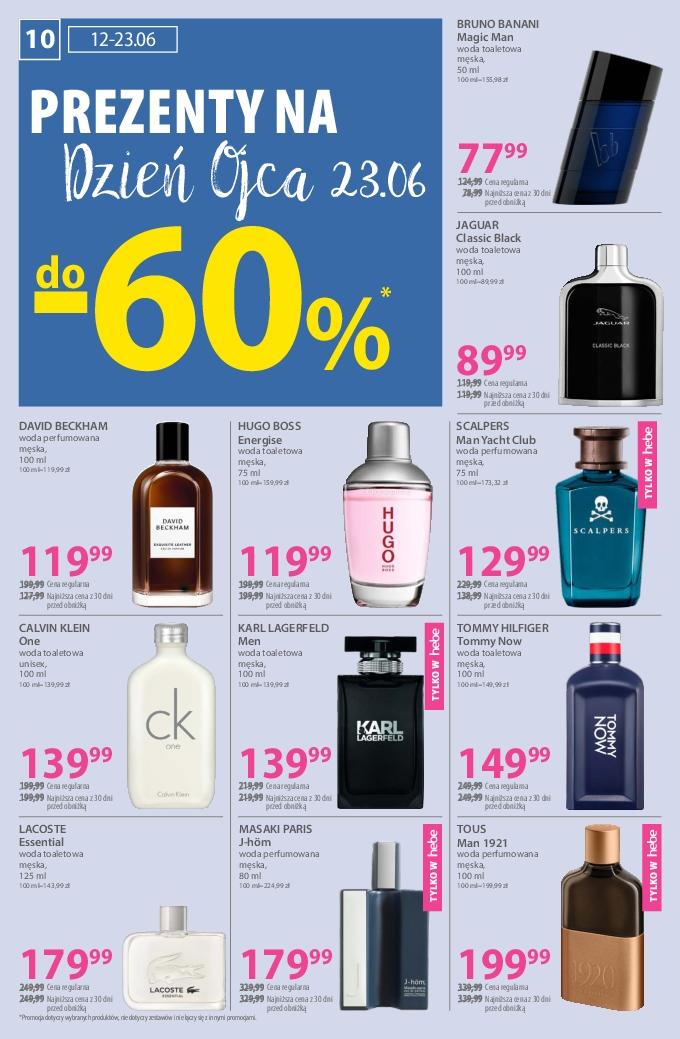 Gazetka promocyjna Hebe str. 10