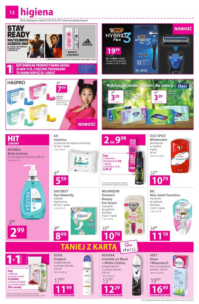 Gazetka promocyjna Hebe str. 12