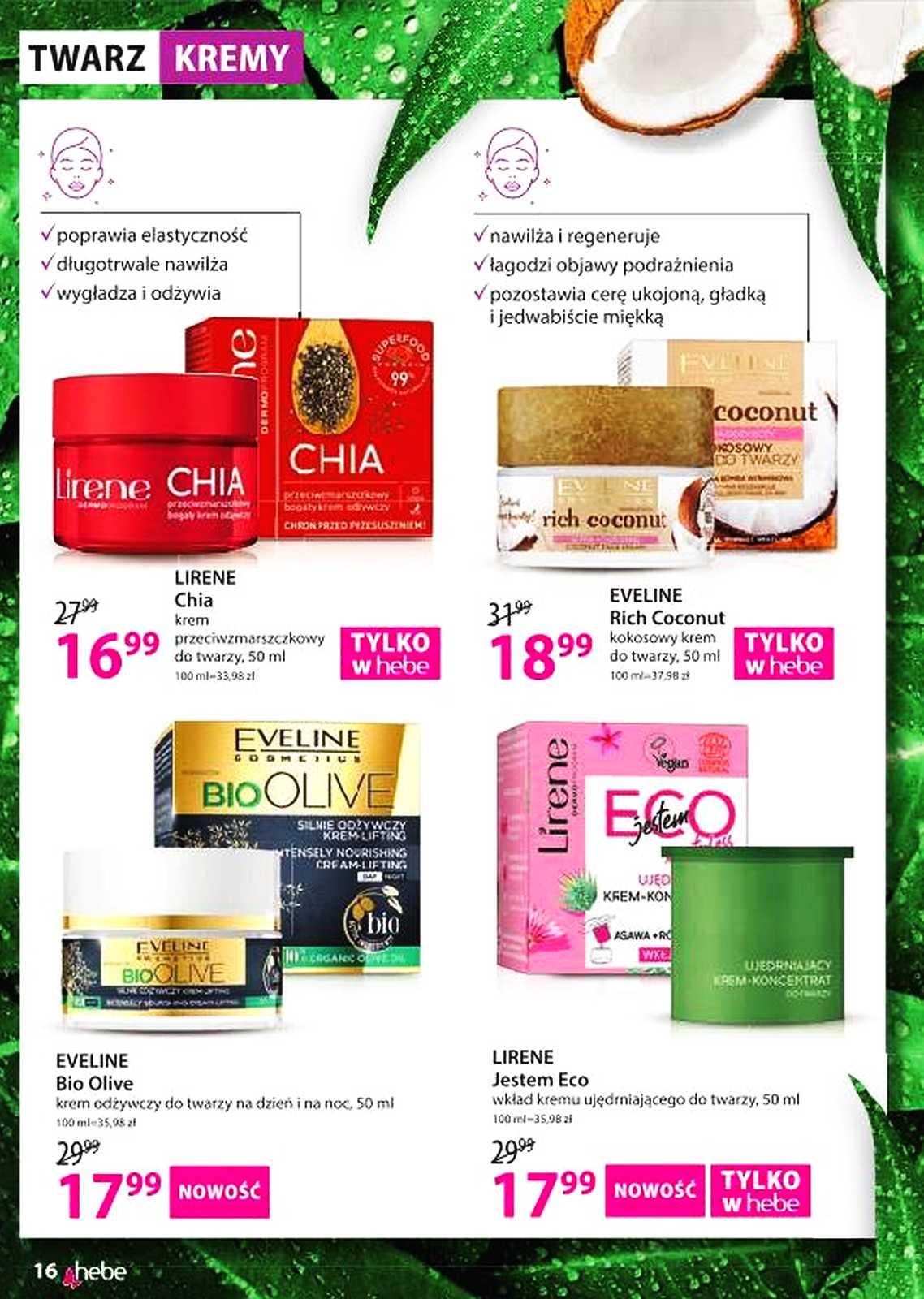Gazetka promocyjna Hebe str. 16