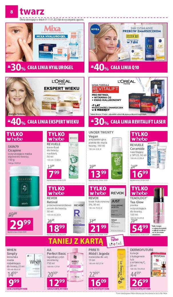 Gazetka promocyjna Hebe str. 8