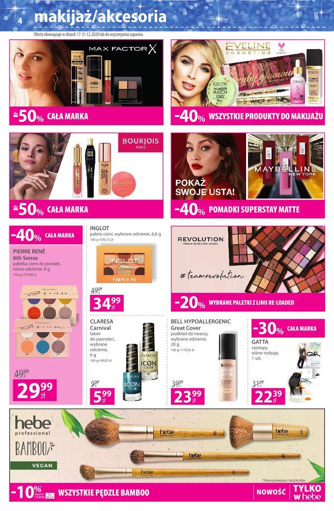 Gazetka promocyjna Hebe str. 4