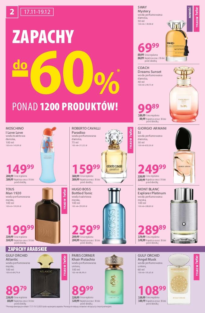 Gazetka promocyjna Hebe str. 2