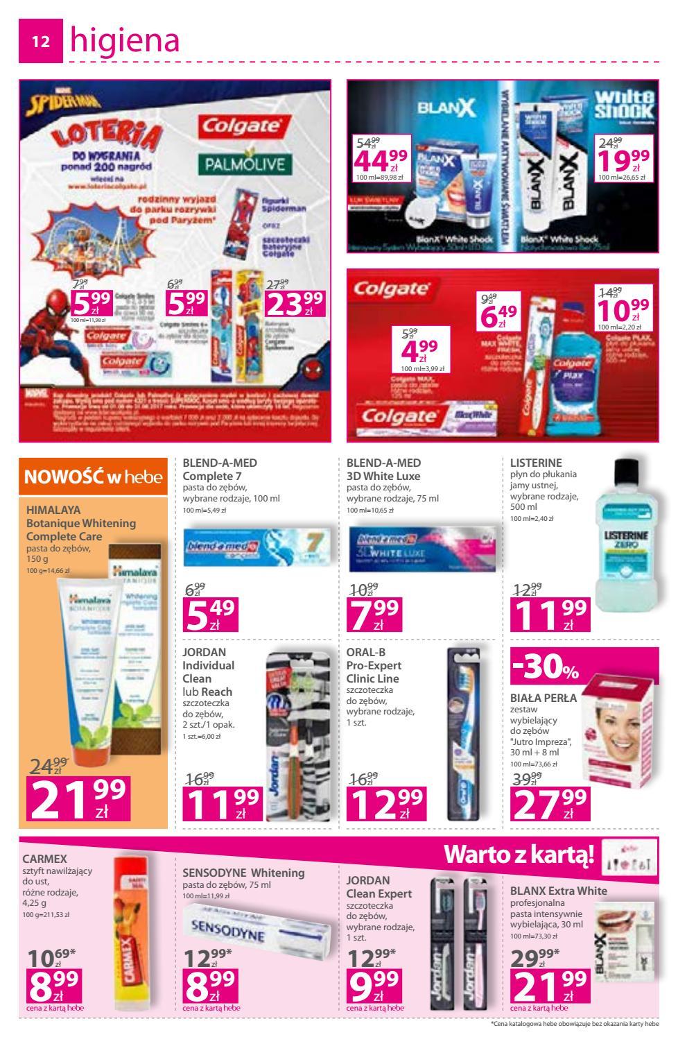 Gazetka promocyjna Hebe str. 12