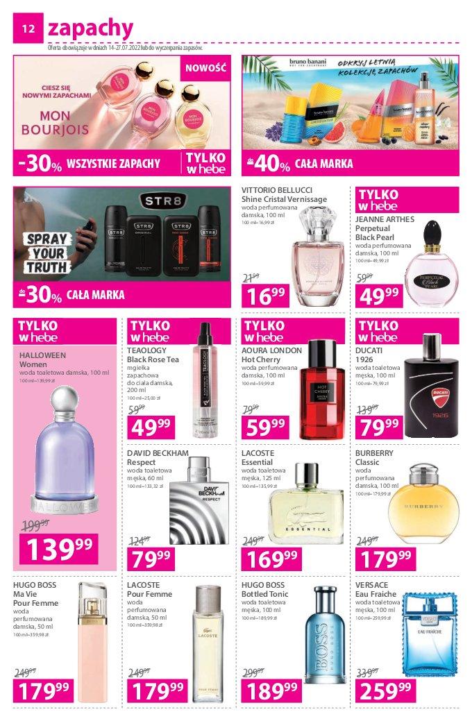 Gazetka promocyjna Hebe str. 12