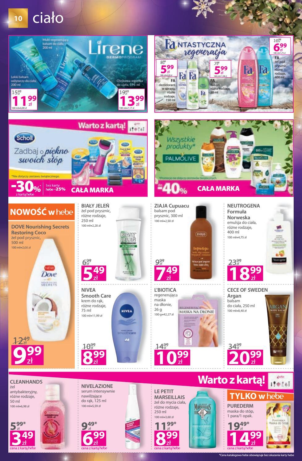 Gazetka promocyjna Hebe str. 10
