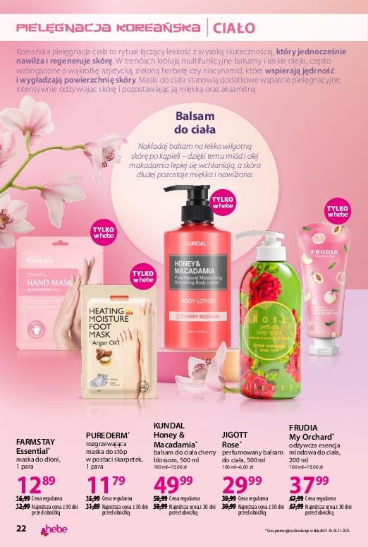 Gazetka promocyjna Hebe str. 22