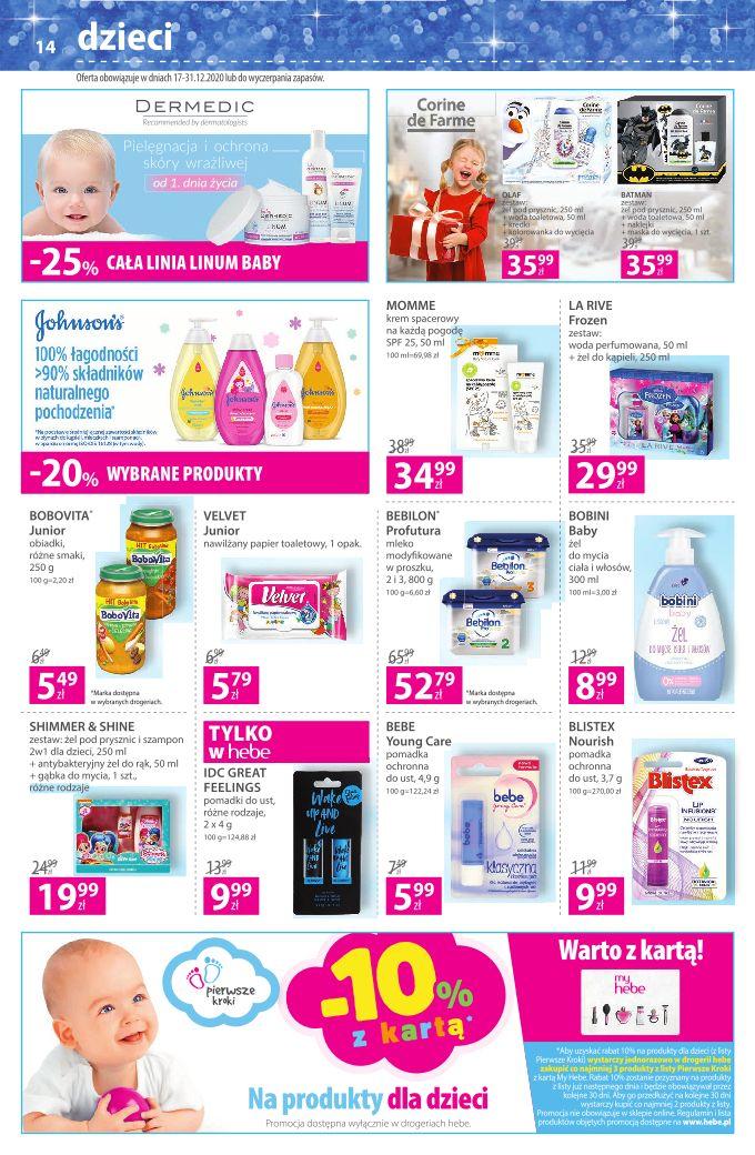 Gazetka promocyjna Hebe str. 14