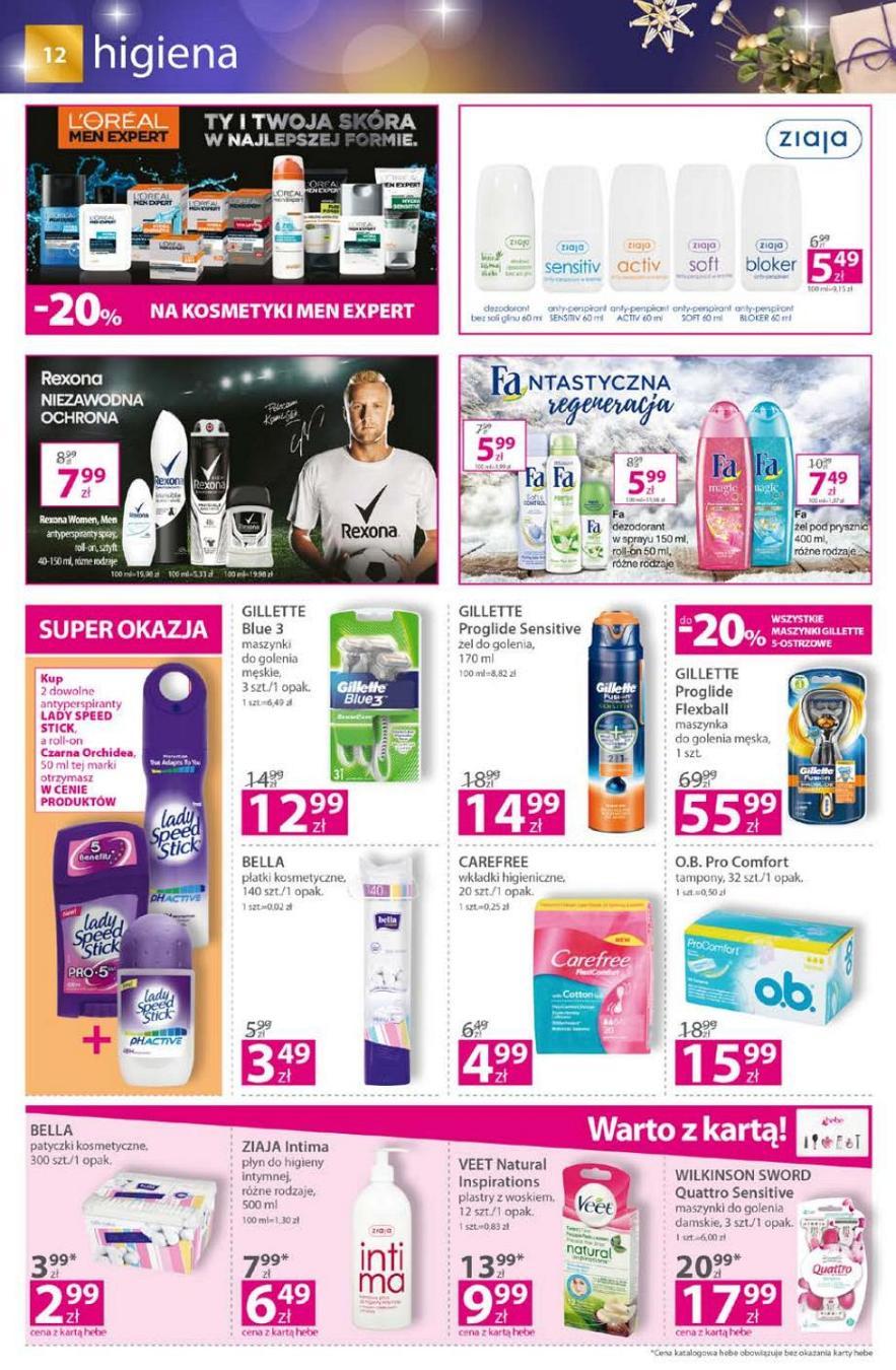 Gazetka promocyjna Hebe str. 12
