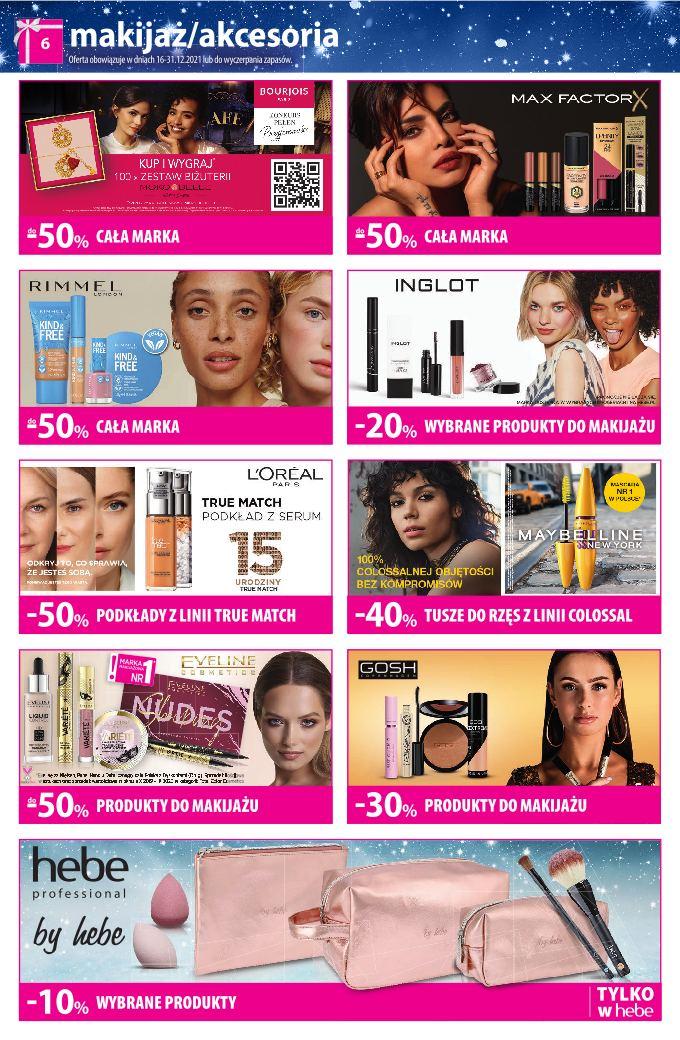 Gazetka promocyjna Hebe str. 6