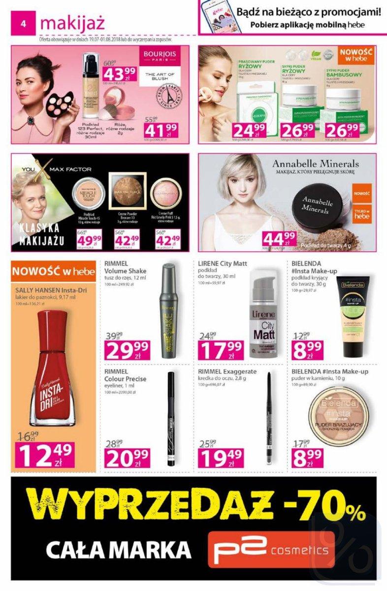 Gazetka promocyjna Hebe str. 4