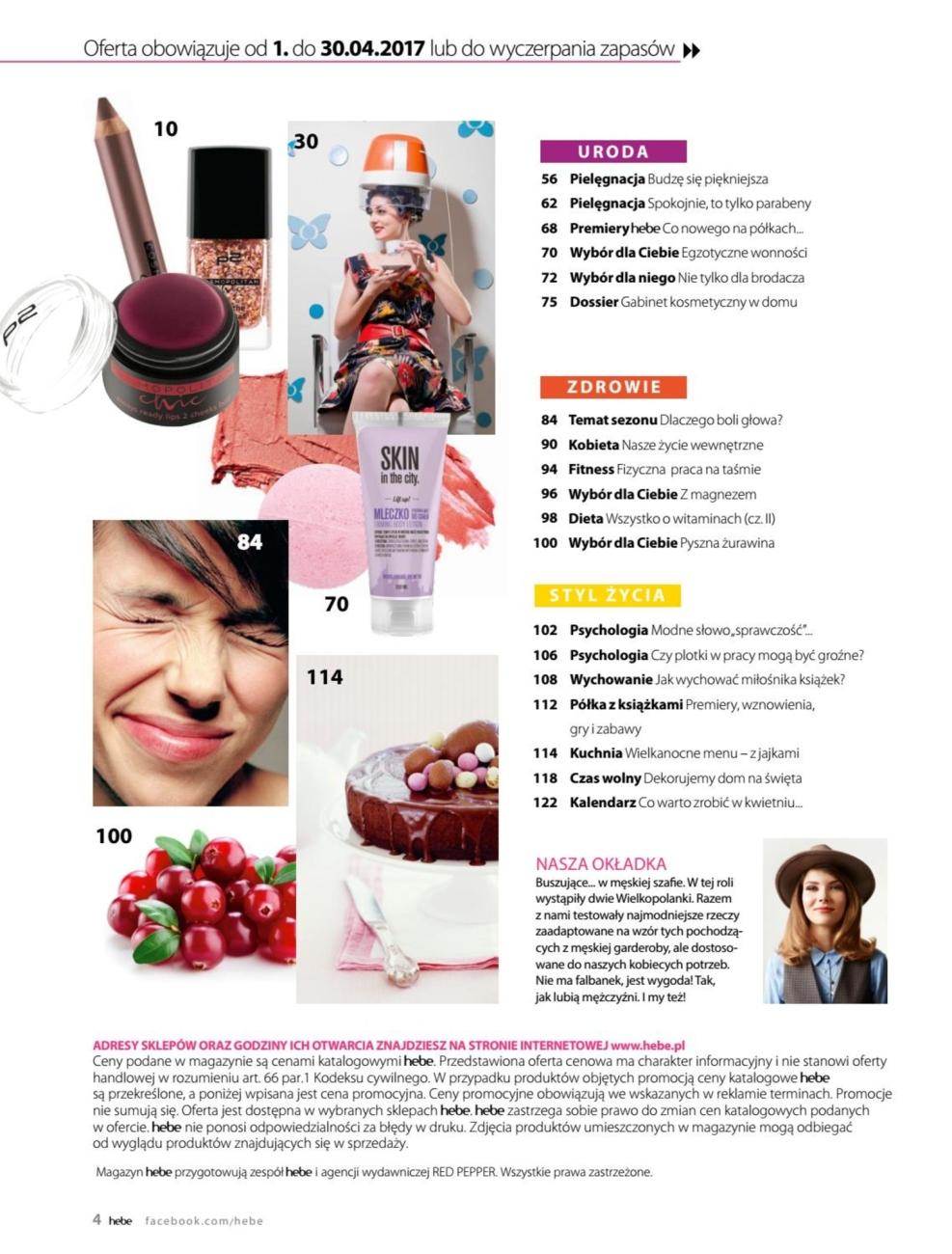 Gazetka promocyjna Hebe str. 4