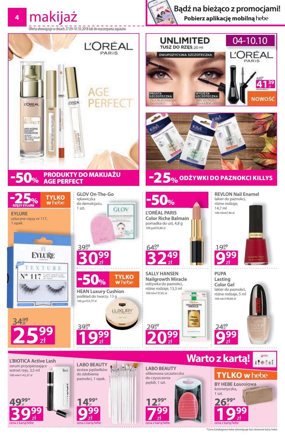 Gazetka promocyjna Hebe str. 4