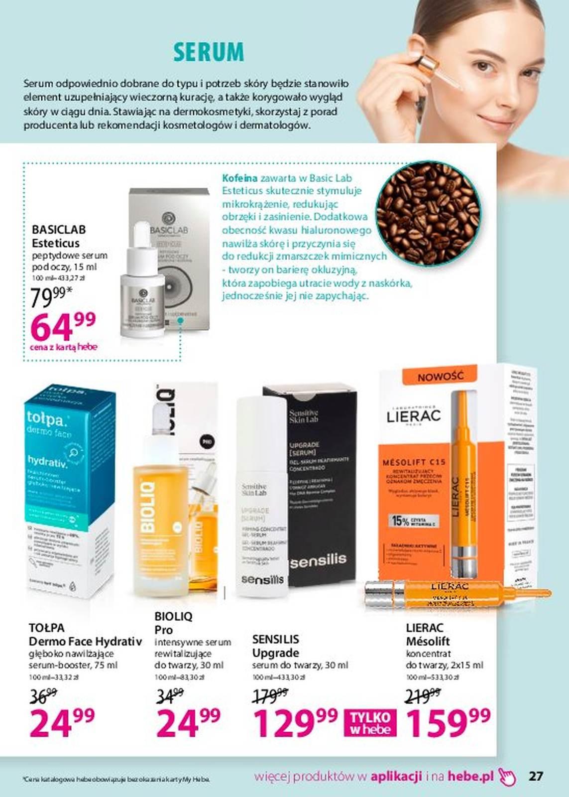 Gazetka promocyjna Hebe str. 27