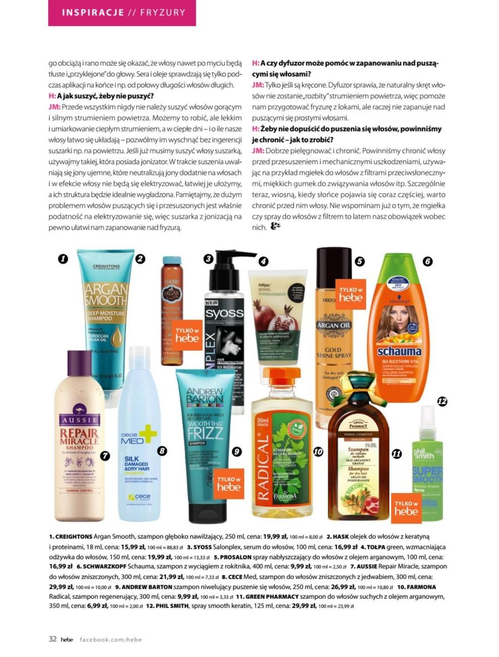 Gazetka promocyjna Hebe str. 32