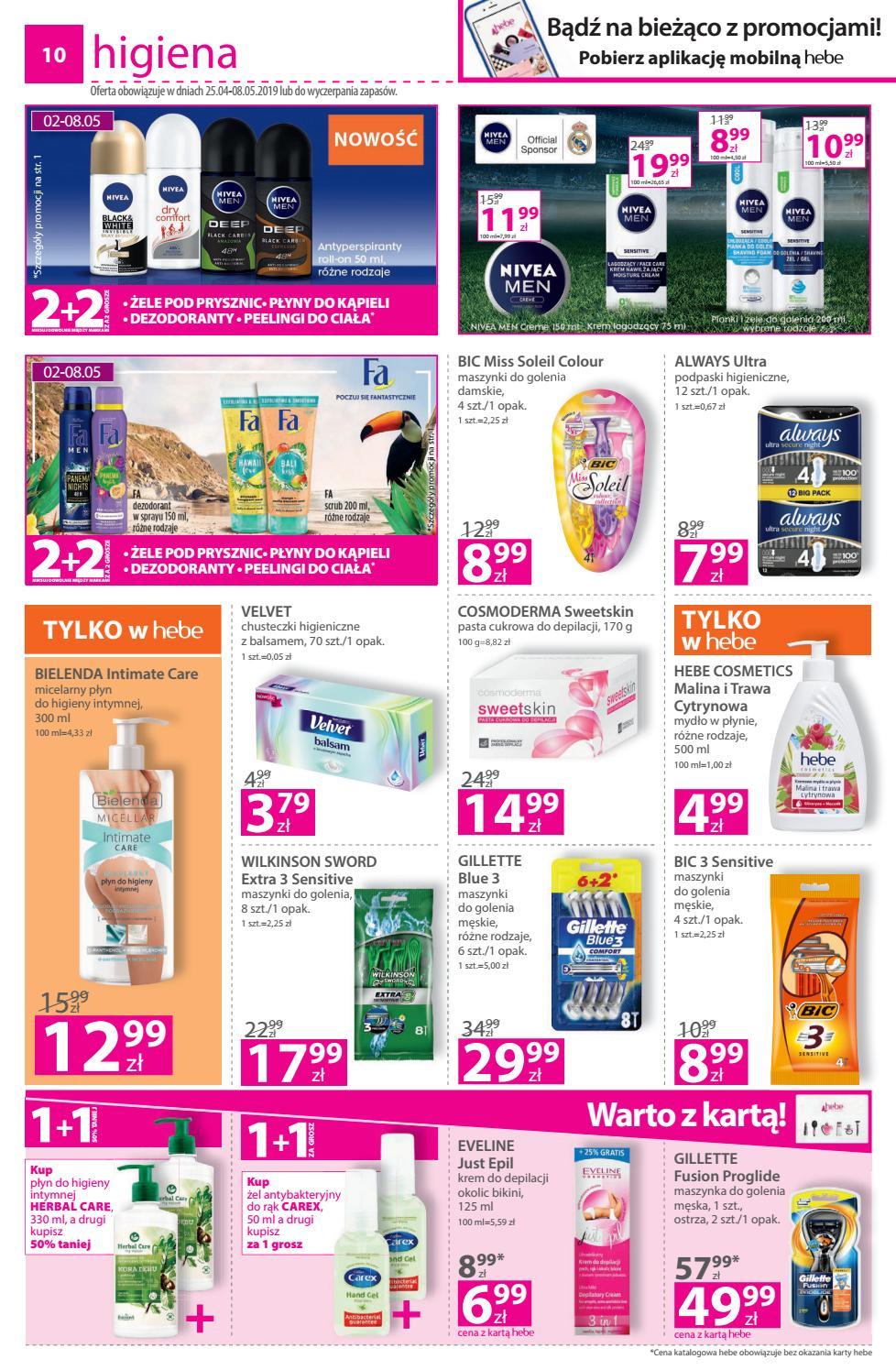 Gazetka promocyjna Hebe str. 10