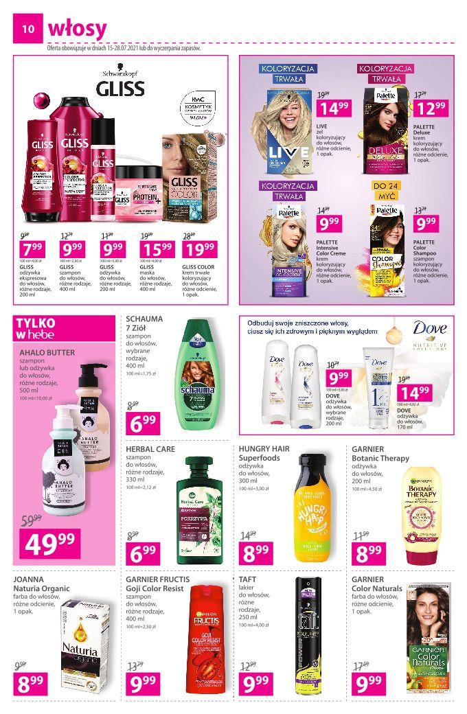 Gazetka promocyjna Hebe str. 10