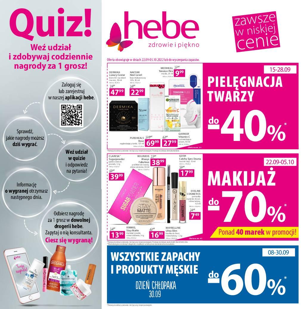 Gazetka promocyjna Hebe str. 2
