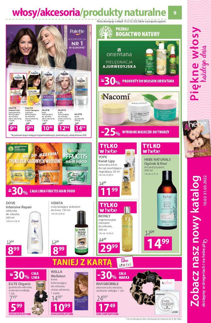 Gazetka promocyjna Hebe str. 9