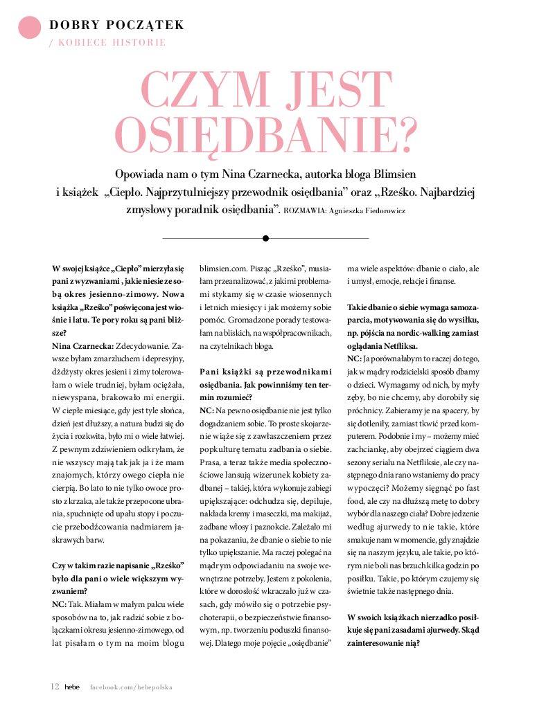 Gazetka promocyjna Hebe str. 12