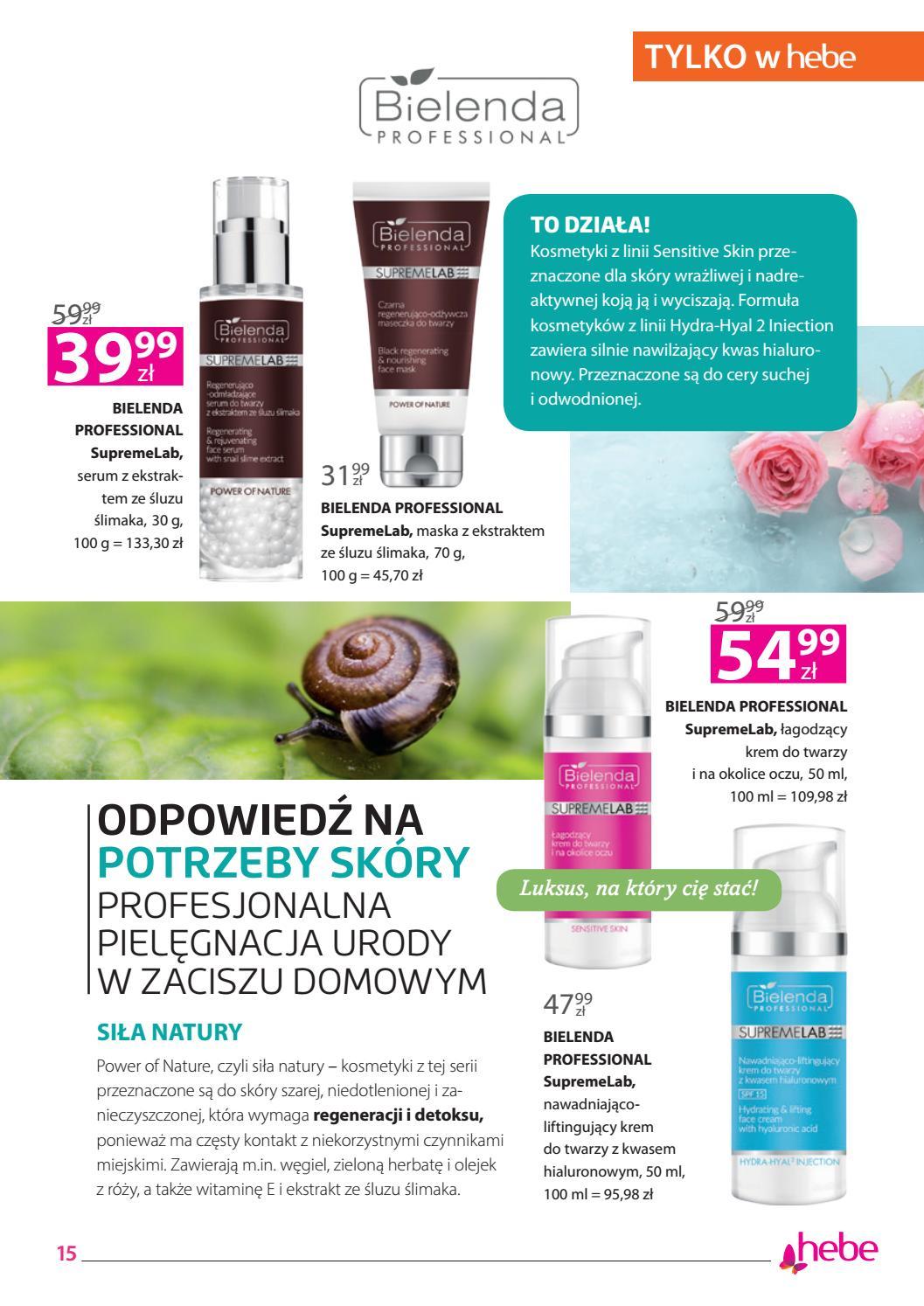 Gazetka promocyjna Hebe str. 15
