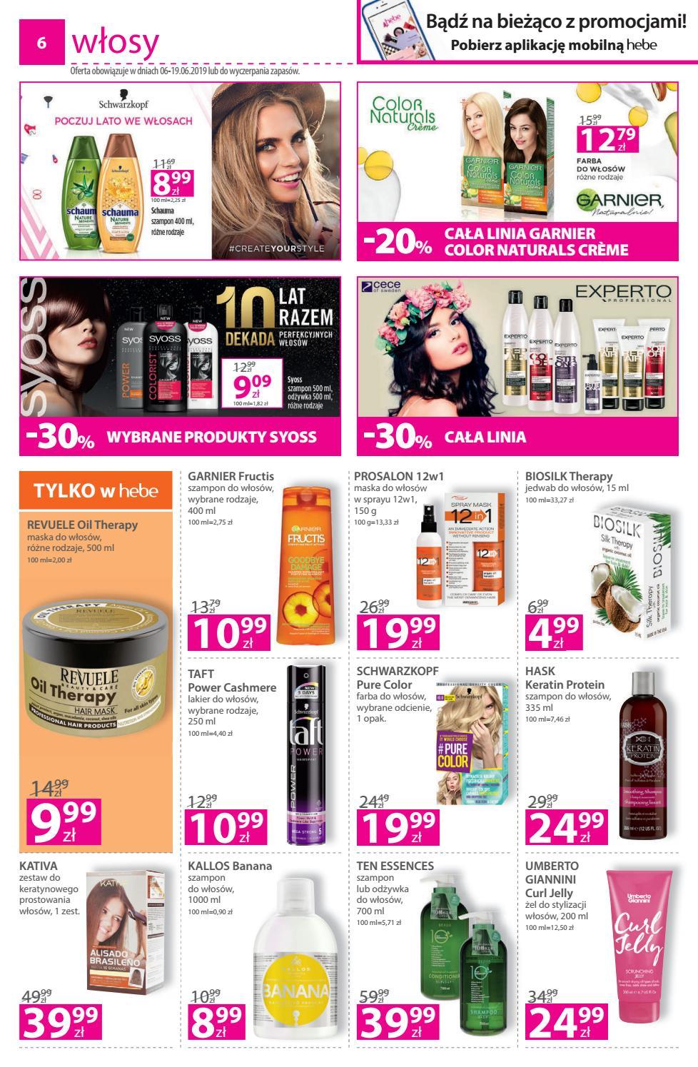 Gazetka promocyjna Hebe str. 6