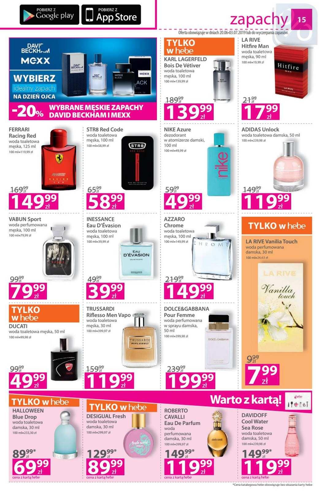 Gazetka promocyjna Hebe str. 15