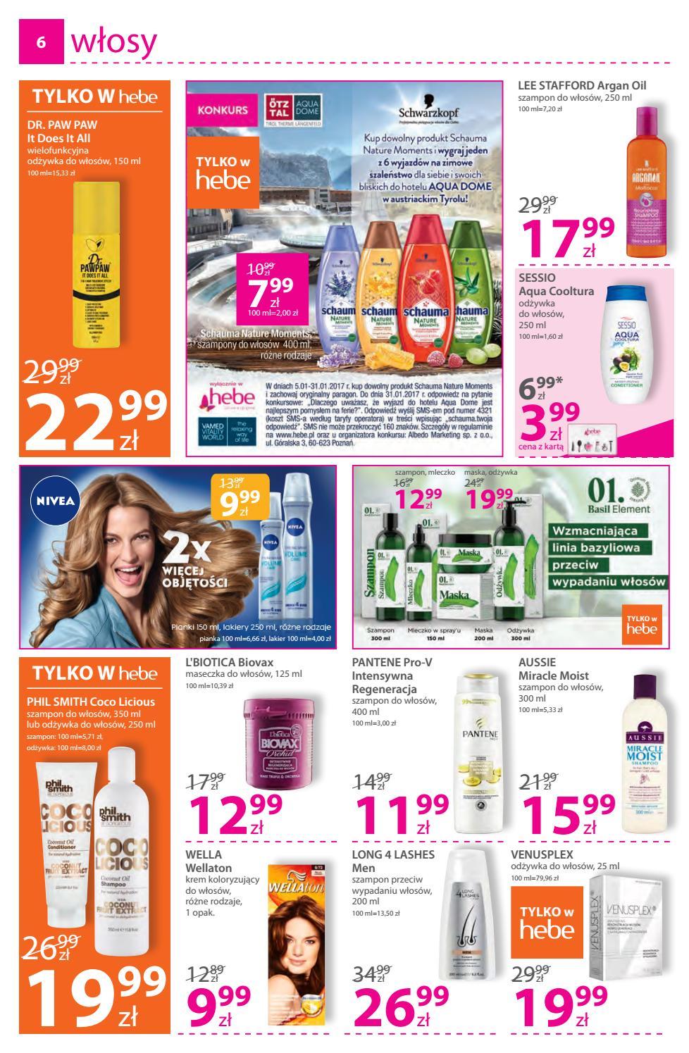 Gazetka promocyjna Hebe str. 6