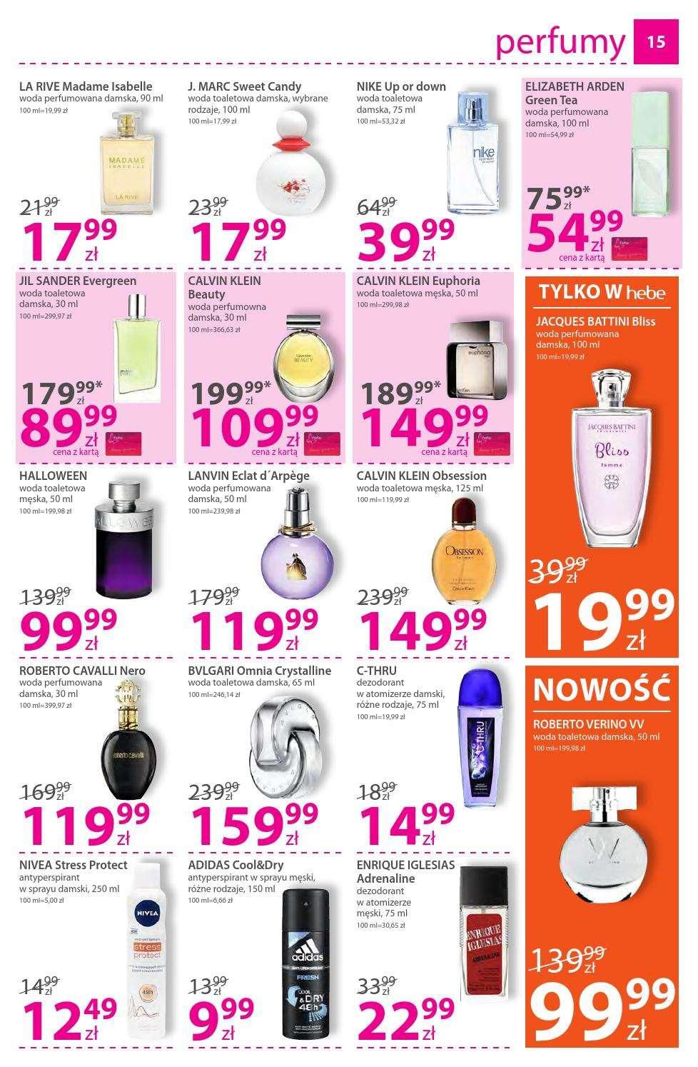Gazetka promocyjna Hebe str. 15