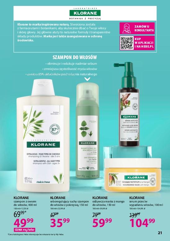 Gazetka promocyjna Hebe str. 21