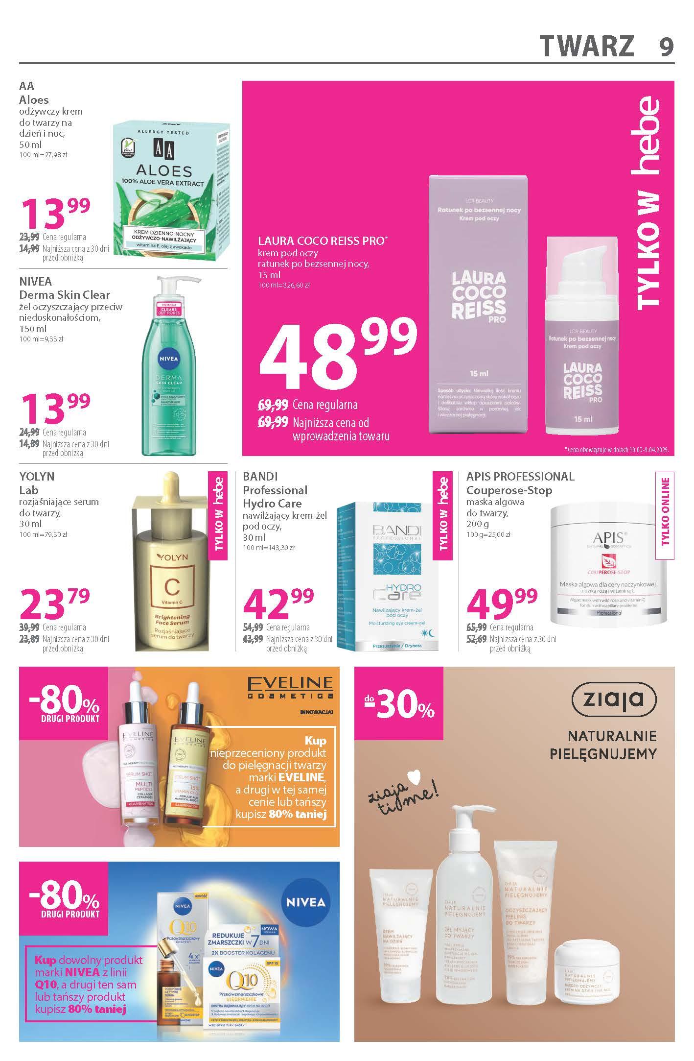 Gazetka promocyjna Hebe str. 9