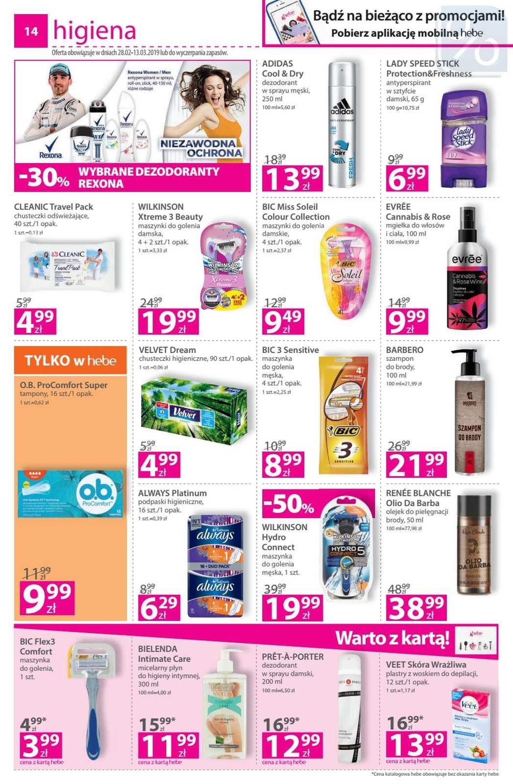 Gazetka promocyjna Hebe str. 14