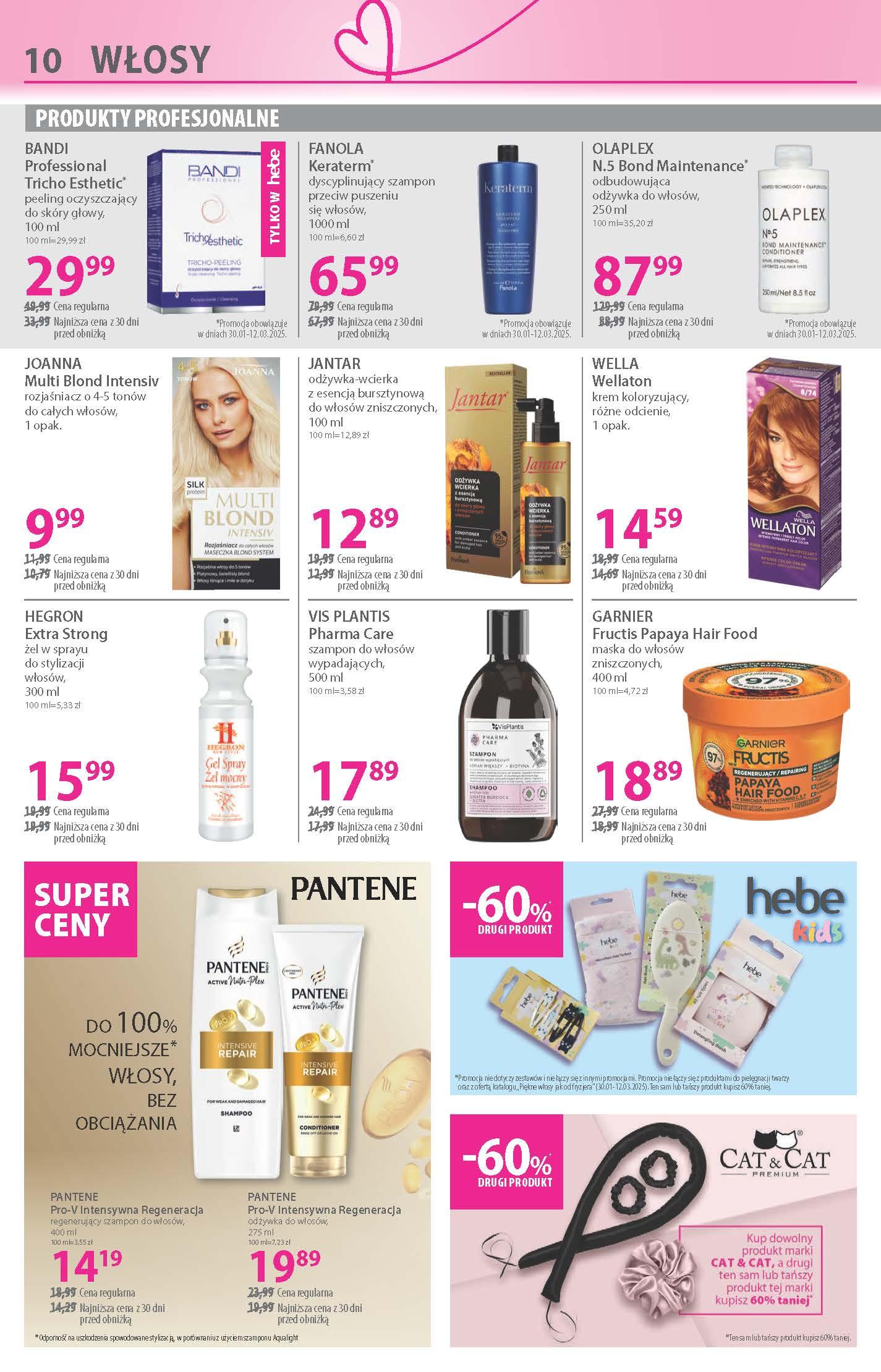 Gazetka promocyjna Hebe str. 10