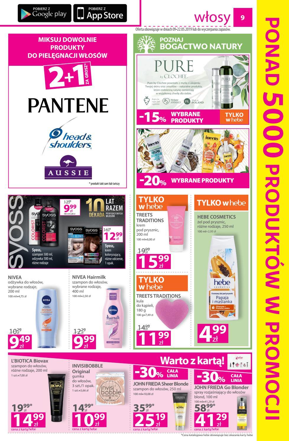 Gazetka promocyjna Hebe str. 9