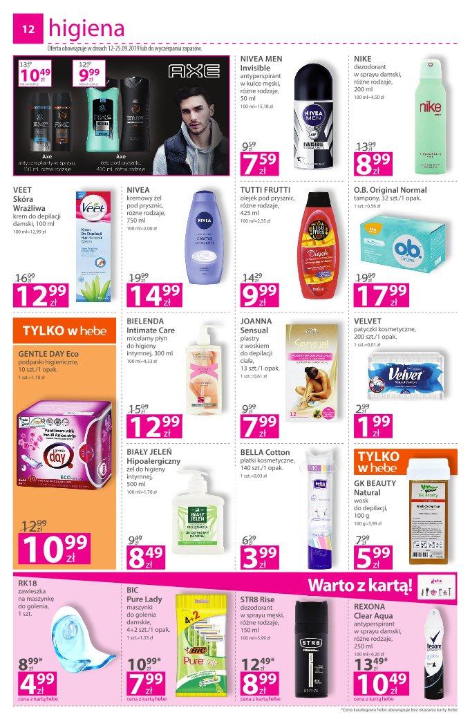 Gazetka promocyjna Hebe str. 12