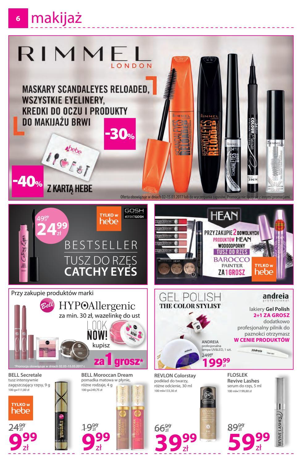 Gazetka promocyjna Hebe str. 6