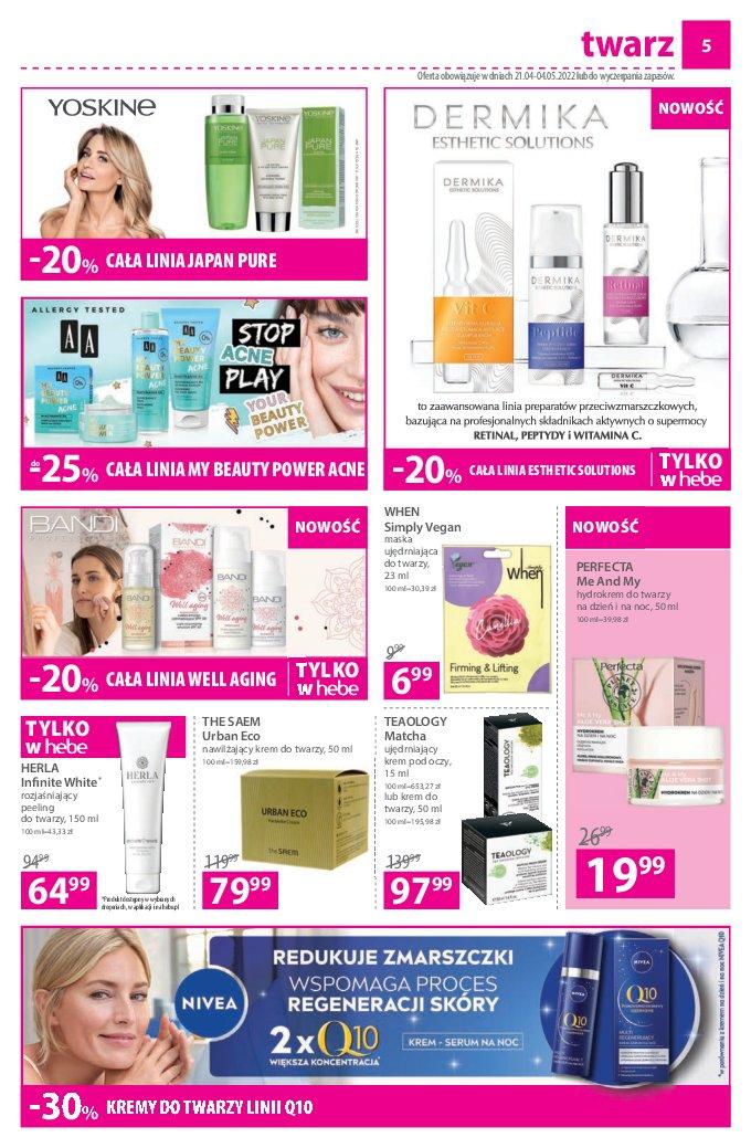 Gazetka promocyjna Hebe str. 5