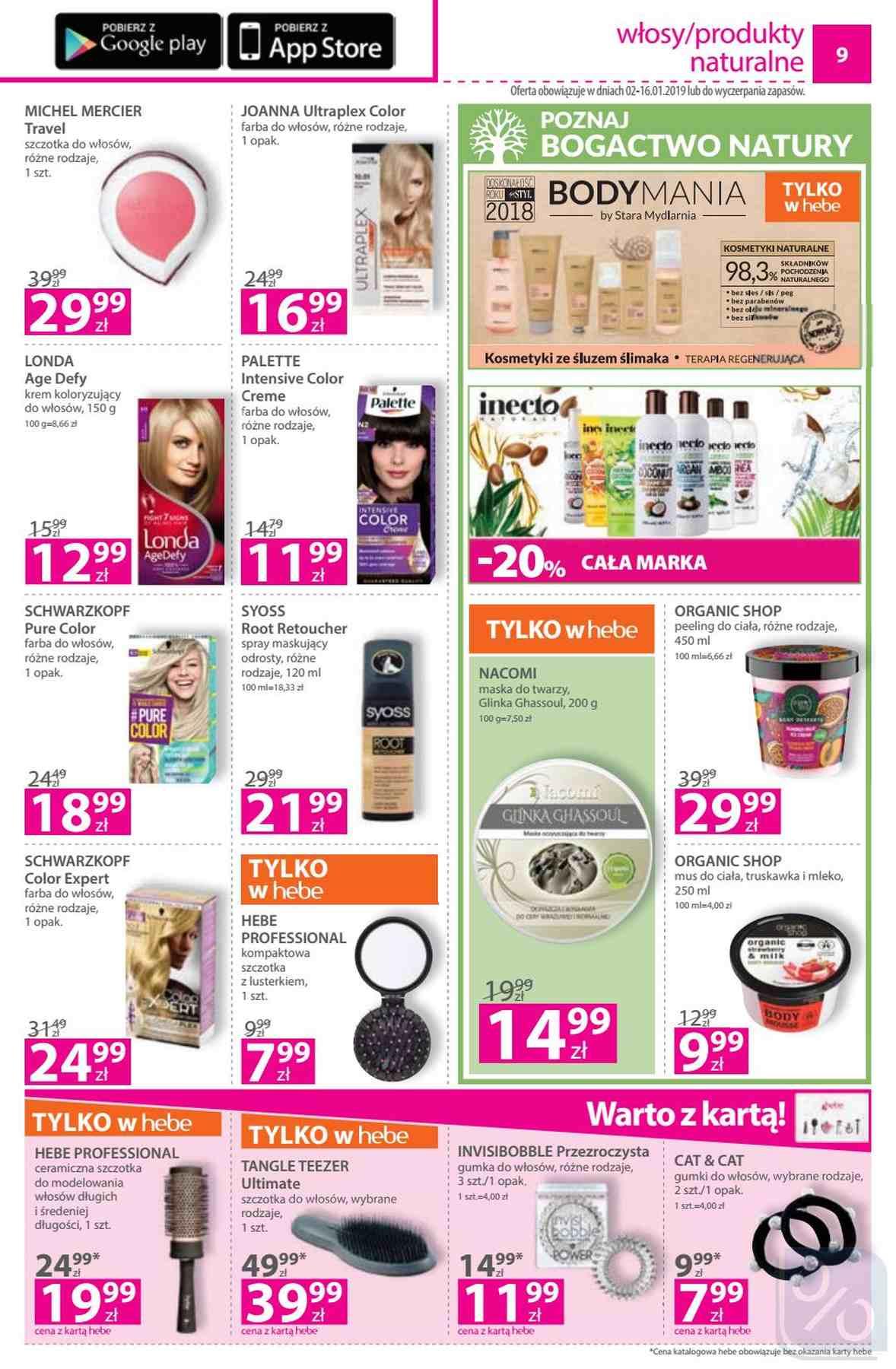 Gazetka promocyjna Hebe str. 9