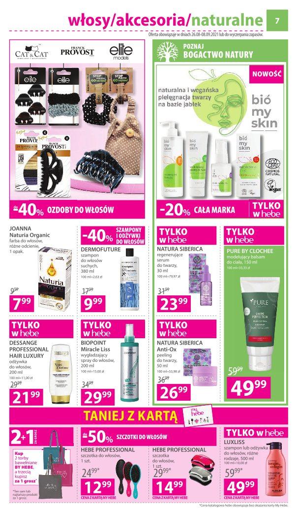 Gazetka promocyjna Hebe str. 7