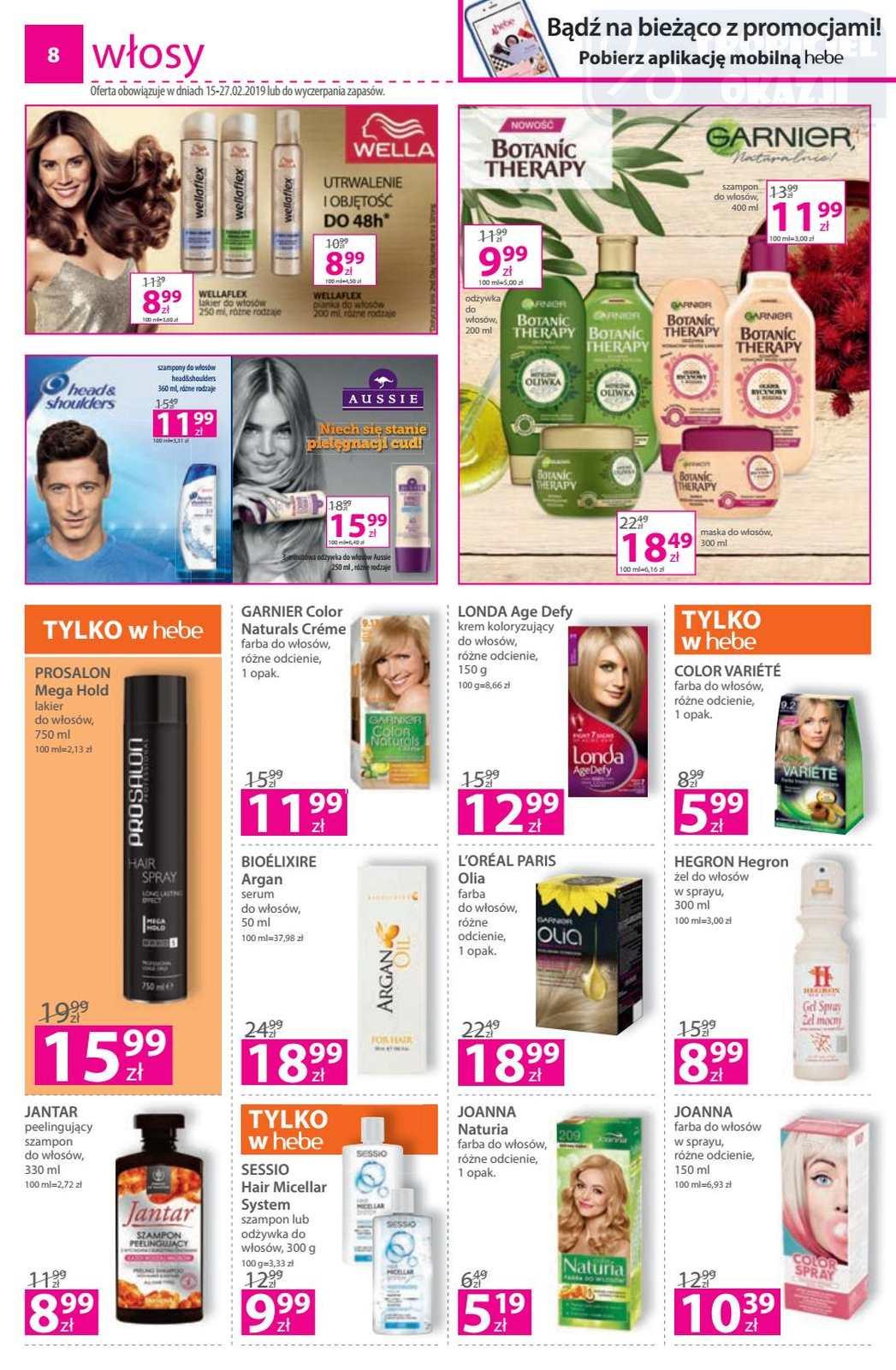 Gazetka promocyjna Hebe str. 8