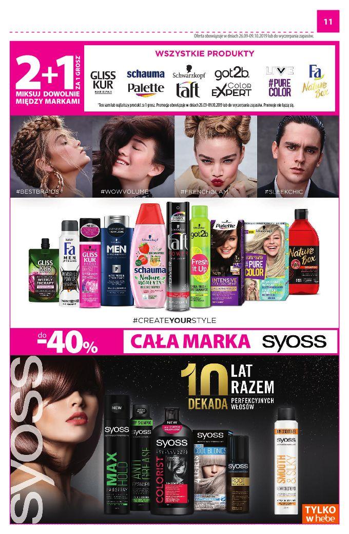 Gazetka promocyjna Hebe str. 11