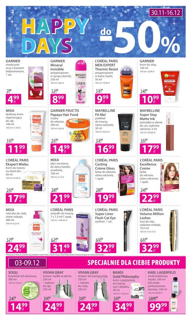 Gazetka promocyjna Hebe str. 2