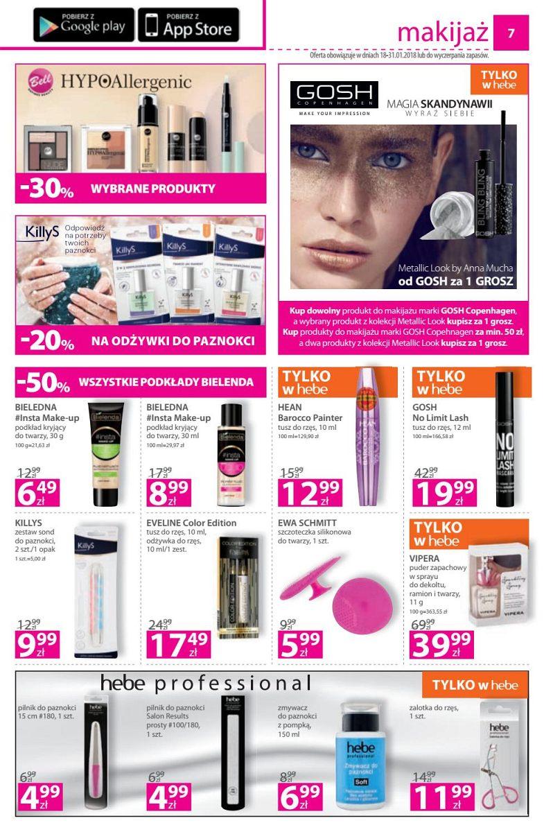 Gazetka promocyjna Hebe str. 7