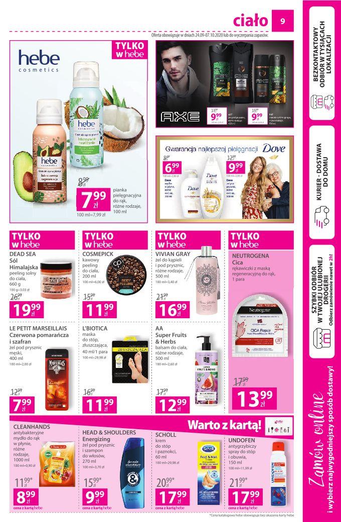 Gazetka promocyjna Hebe str. 9
